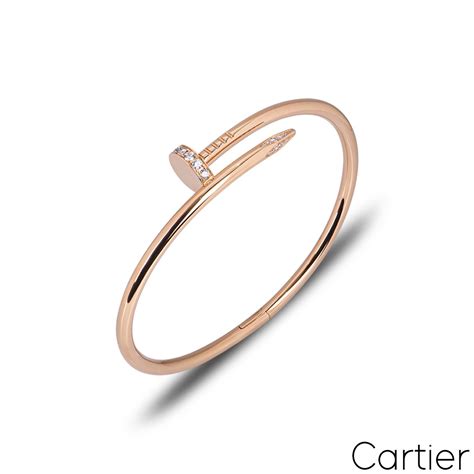 cartier clou rose gold|cartier juste un clou jewelry.